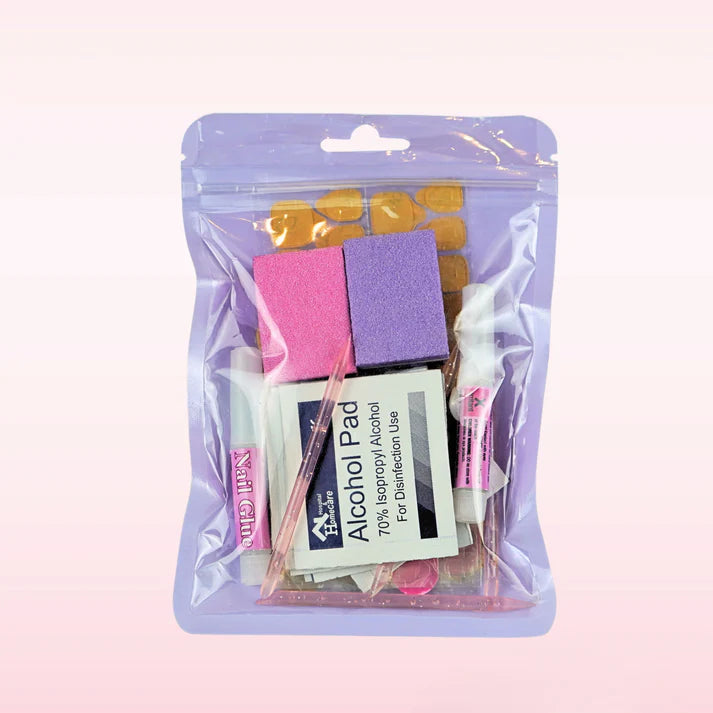 Complete Press-On Nail Application Kit