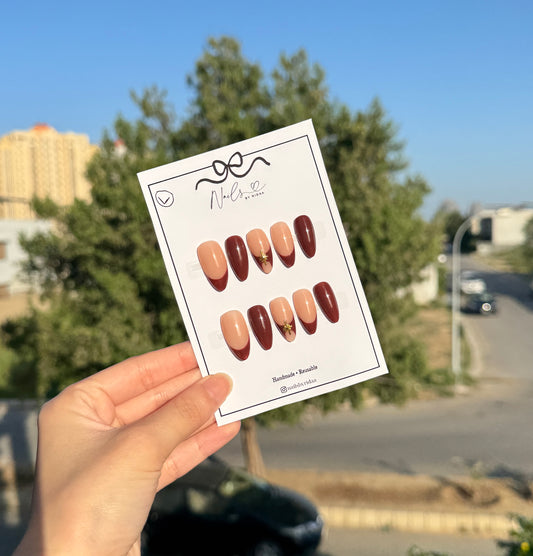 Brown Sugar Press-On Nails