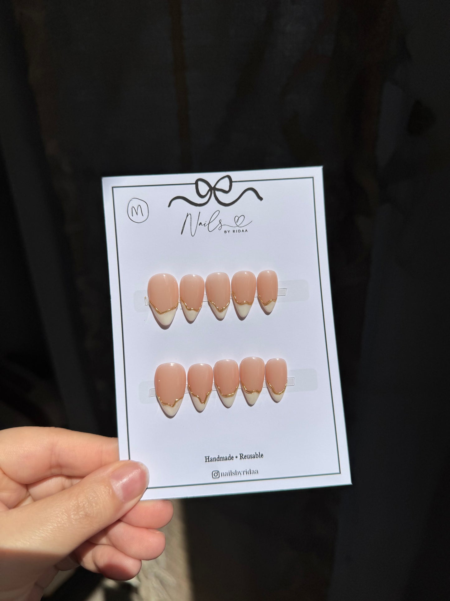 Soft Gold Luxe Press-On Nails